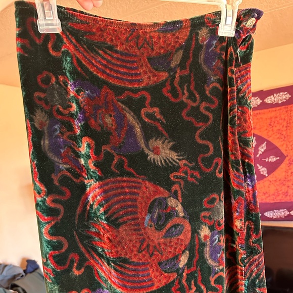 Citron Santa Monica Collection Silk Phoenix Skirt - Picture 7 of 15